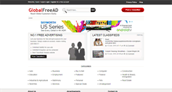 Desktop Screenshot of globalfreead.com